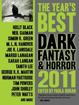 cover image of The Year's Best Dark Fantasy & Horror, 2011 Edition